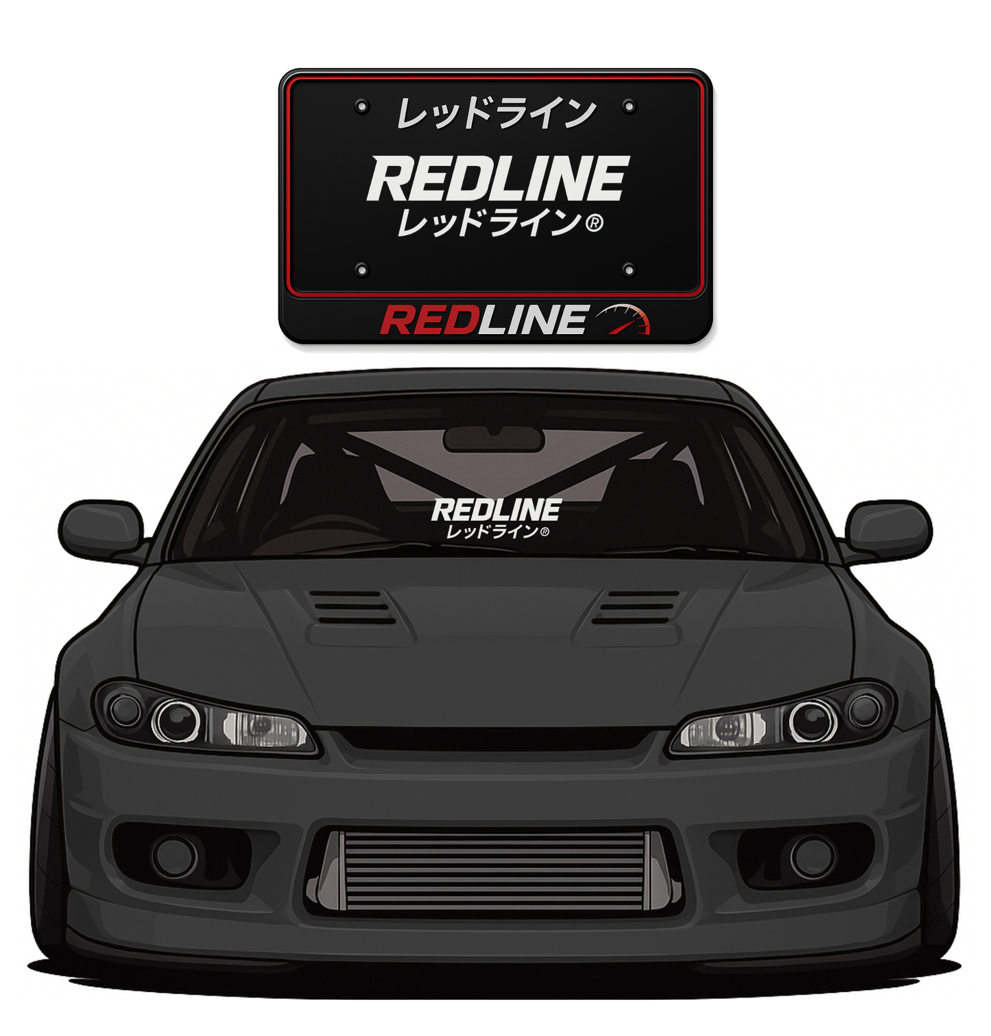 Redline Main Logo - Sticker
