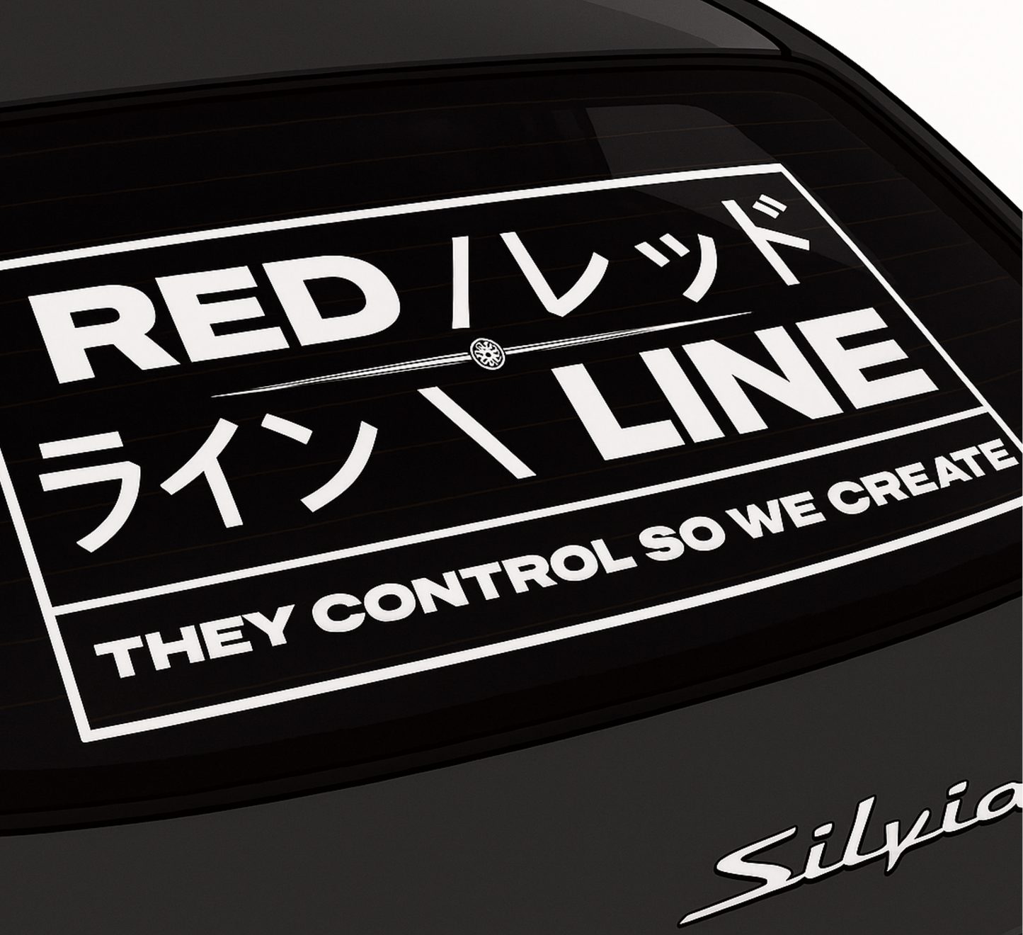 Redline Rear XL Sticker